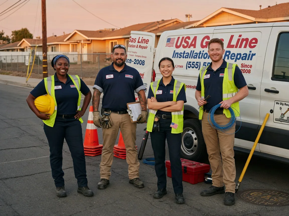 Gas Line Installation company in Manson, WA